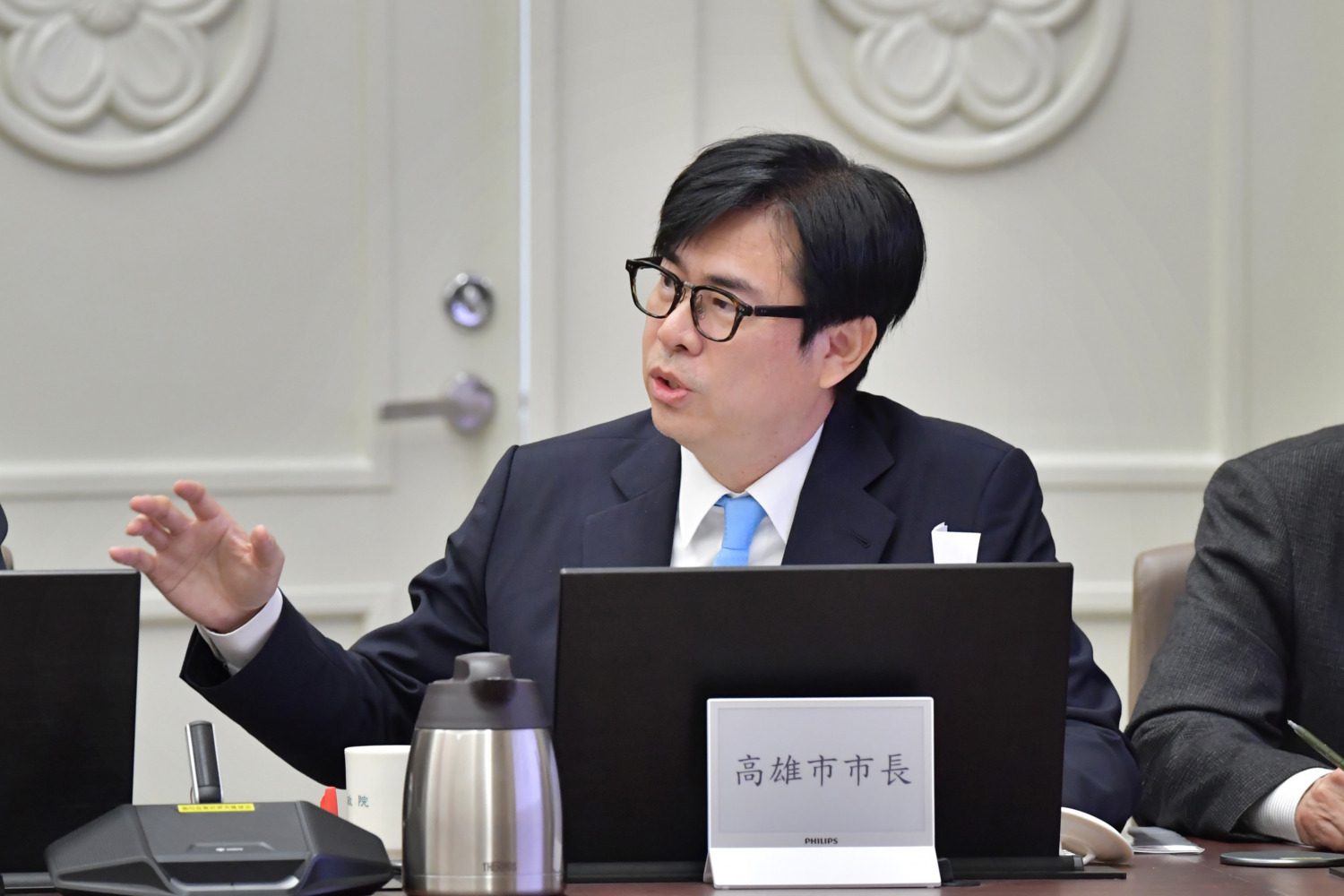 陳其邁赴行政院會反映南部產業心聲與挑戰 提3建議因應國際情勢與關稅議題