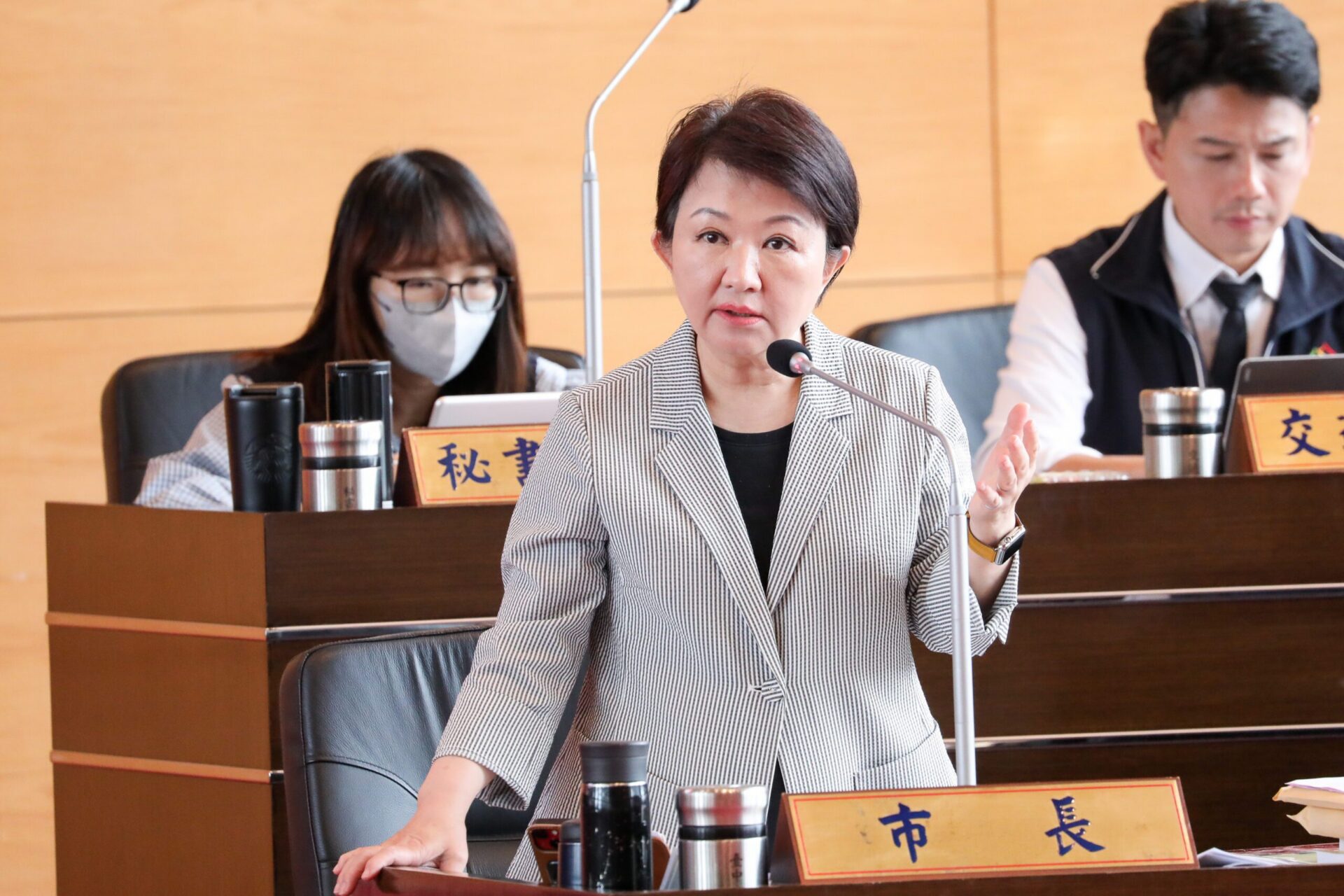 議員肯定盧市府因應關稅馬不停蹄 盧市長:緊盯國際情勢做好萬全準備 議員肯定盧市府因應關稅馬不停蹄 盧市長:緊盯國際情勢做好萬全準備