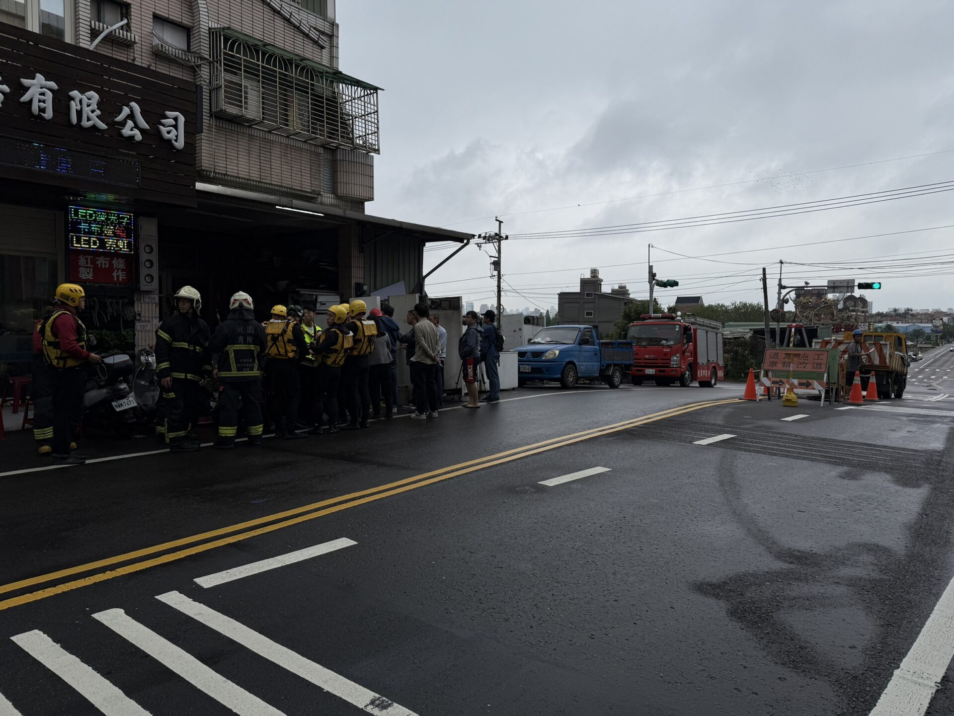 八德遭沖走工人大園區尋獲 已成冰冷遺體