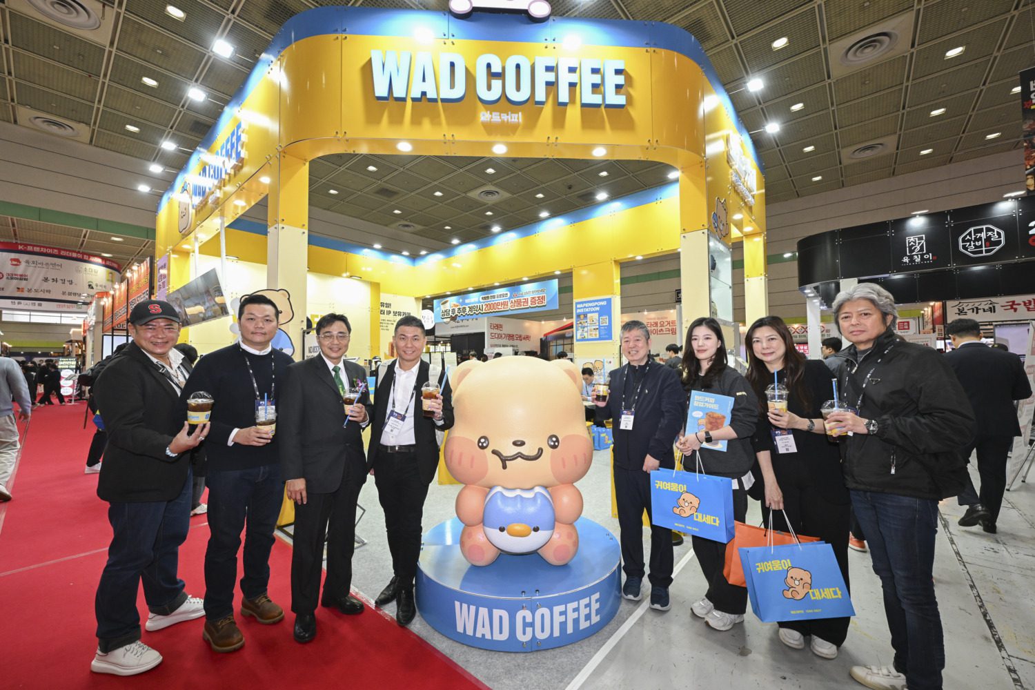 經發局率高雄品牌隊 赴韓參與「2025IFS連鎖加盟經營博覽會」 拓展國際市場