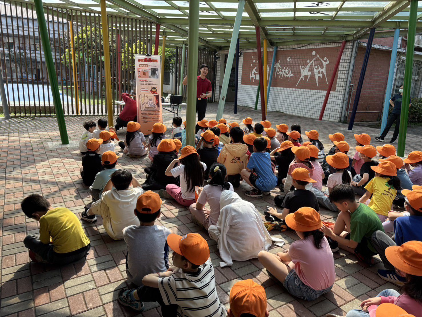 桃消青埔分隊前進大崙國小 學童闖關學防災