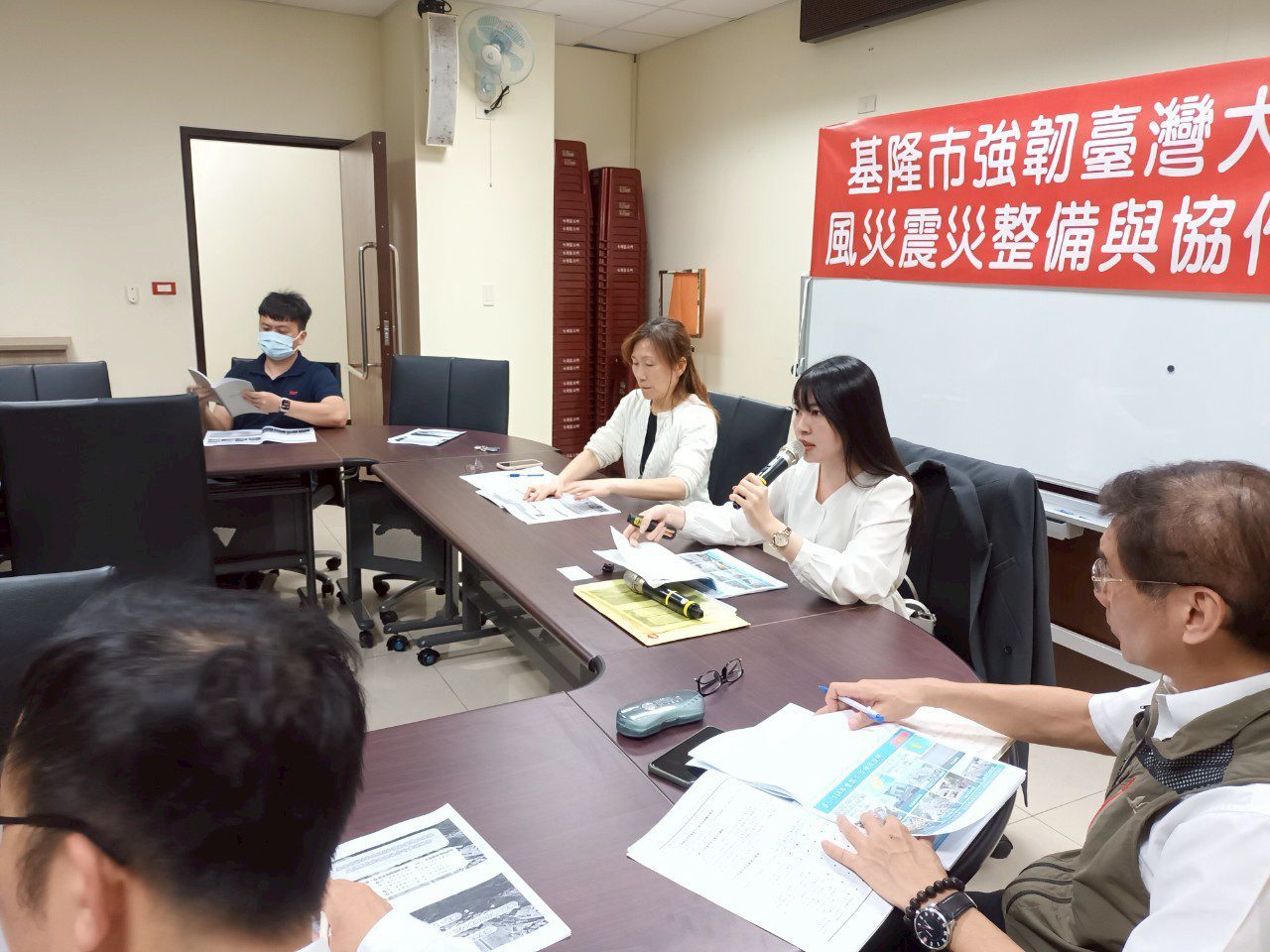 做好準備、臨災不慌！基隆強韌防災座談會七堵區啟動