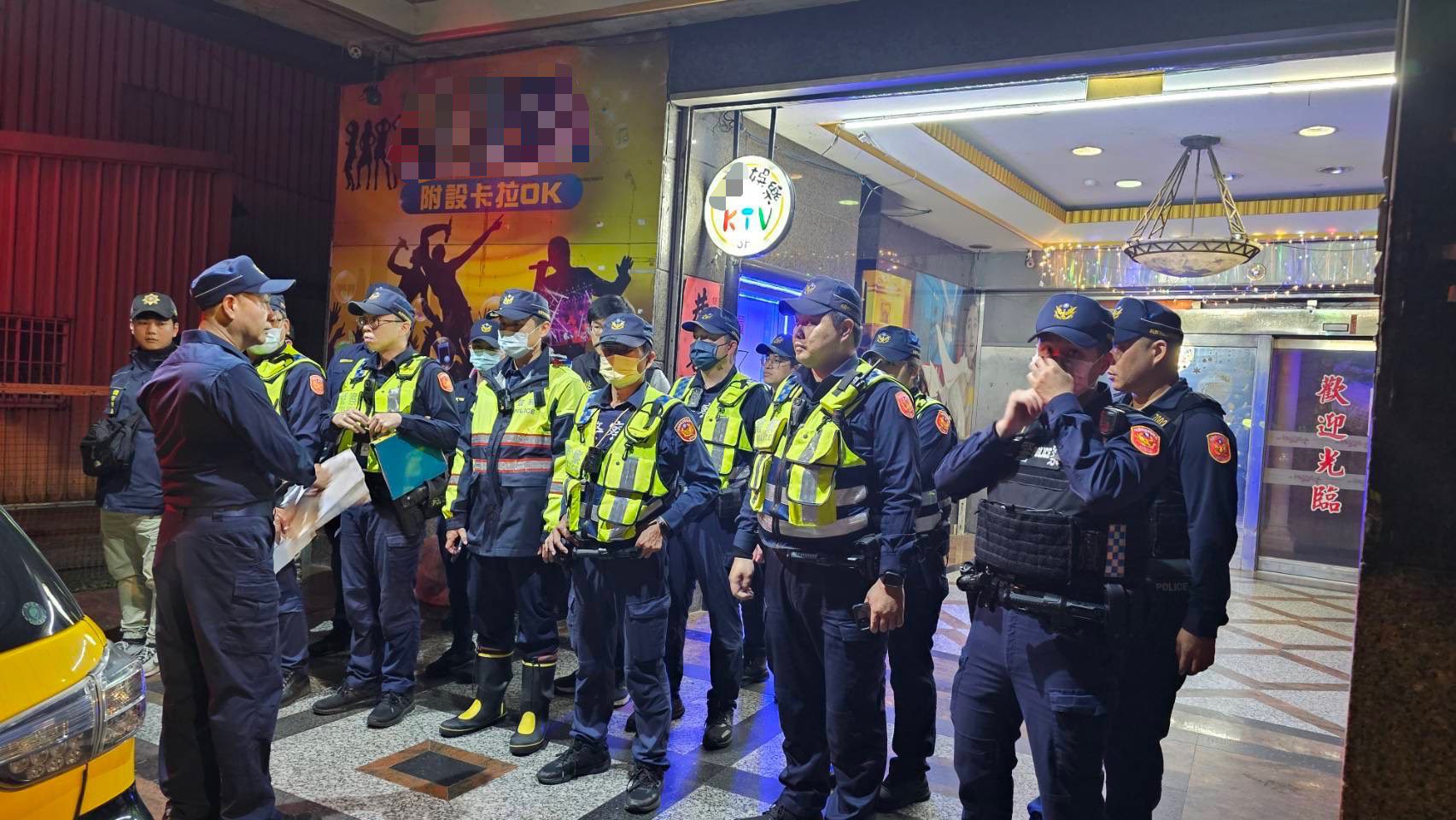 龍潭警執行「雷霆除暴擴大臨檢」專案 壓制幫派氣焰