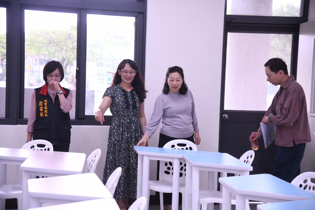 完善北濱國小新南側校舍內裝設備 教學設施設備全面升級縣長徐榛蔚親自走訪關心師生使用情形 完善北濱國小新南側校舍內裝設備 教學設施設備全面升級縣長徐榛蔚親自走訪關心師生使用情形