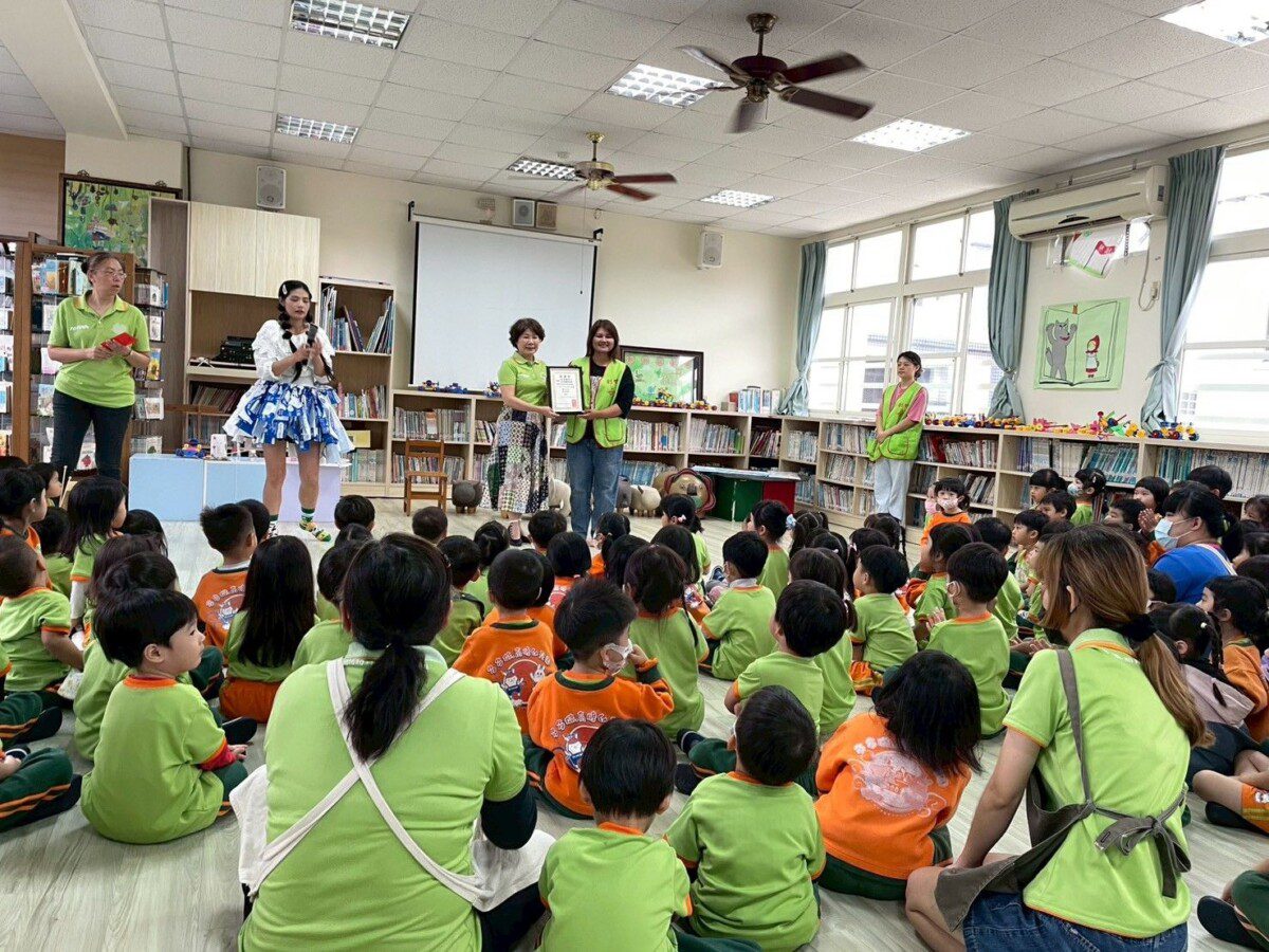 幼兒園環保創意大變身  守護植物人愛永續