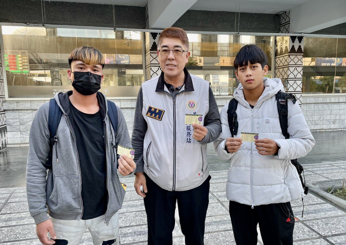 役男入營 花蓮軍人服務站溫馨歡送