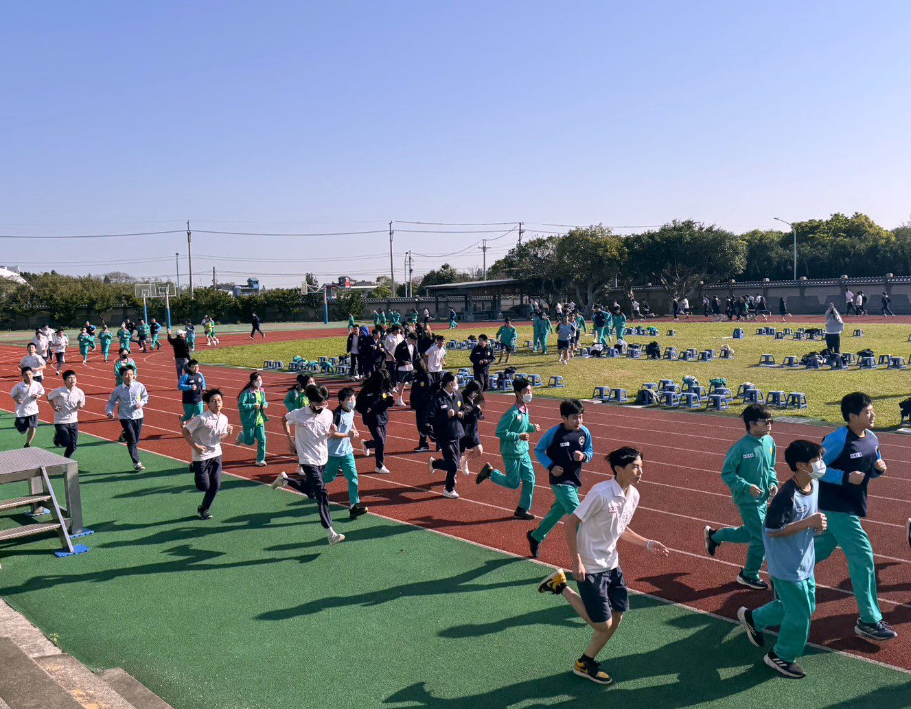 大崙國中培養校園運動風氣 創意環島活動帶學子跑出健康