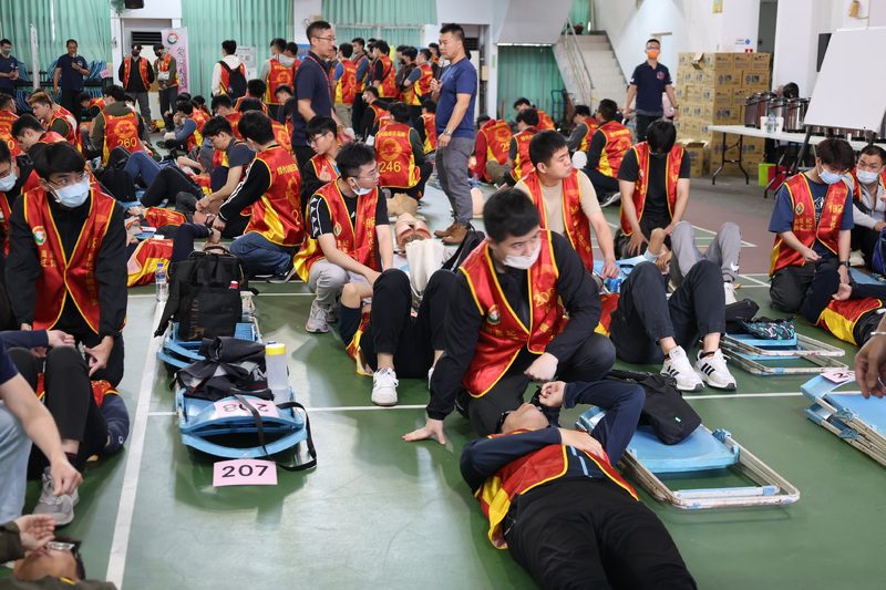 南市府精進備役役男防災救護，厚實全社會防衛韌性