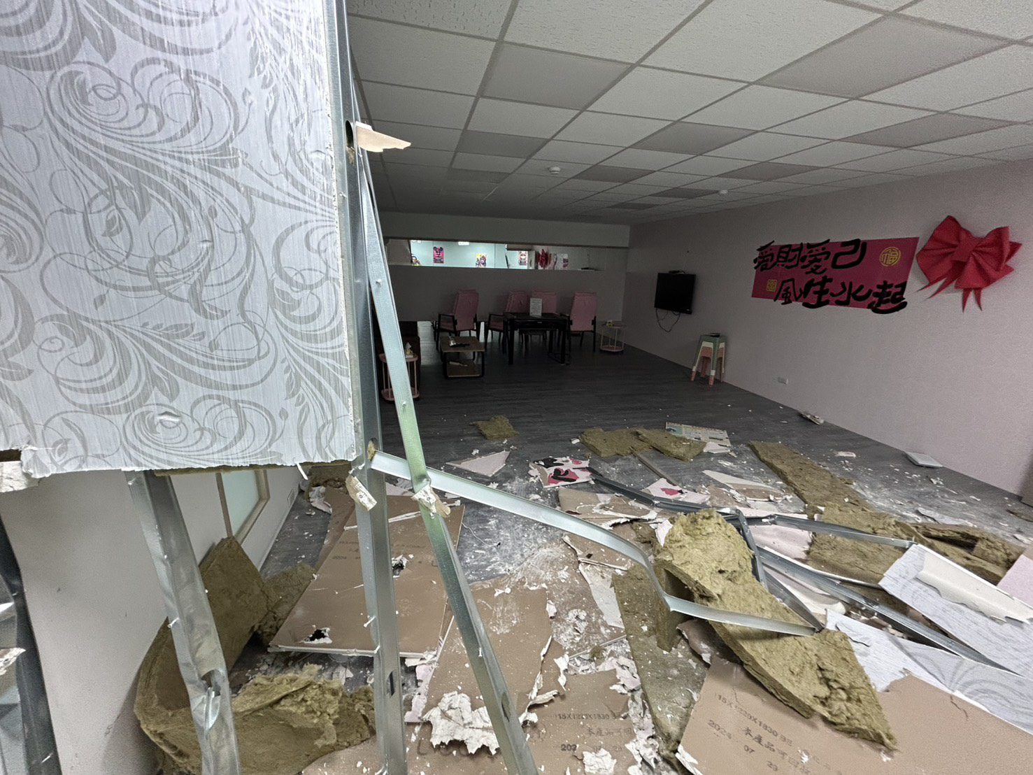 自助麻將店偽裝桌遊店涉多項違規 遭桃園建管處強拆