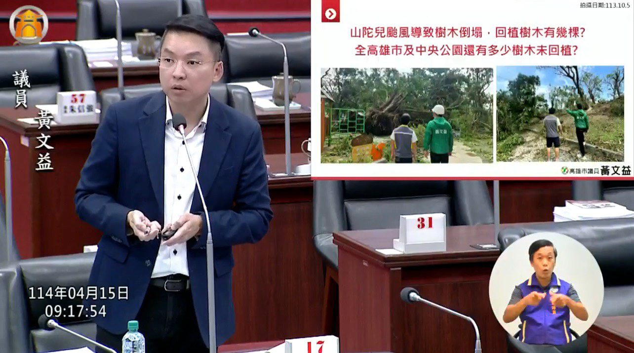 黃文益續追林德官立體停車場案 市府允諾一個月內提出改善方案 黃文益續追林德官立體停車場案 市府允諾一個月內提出改善方案