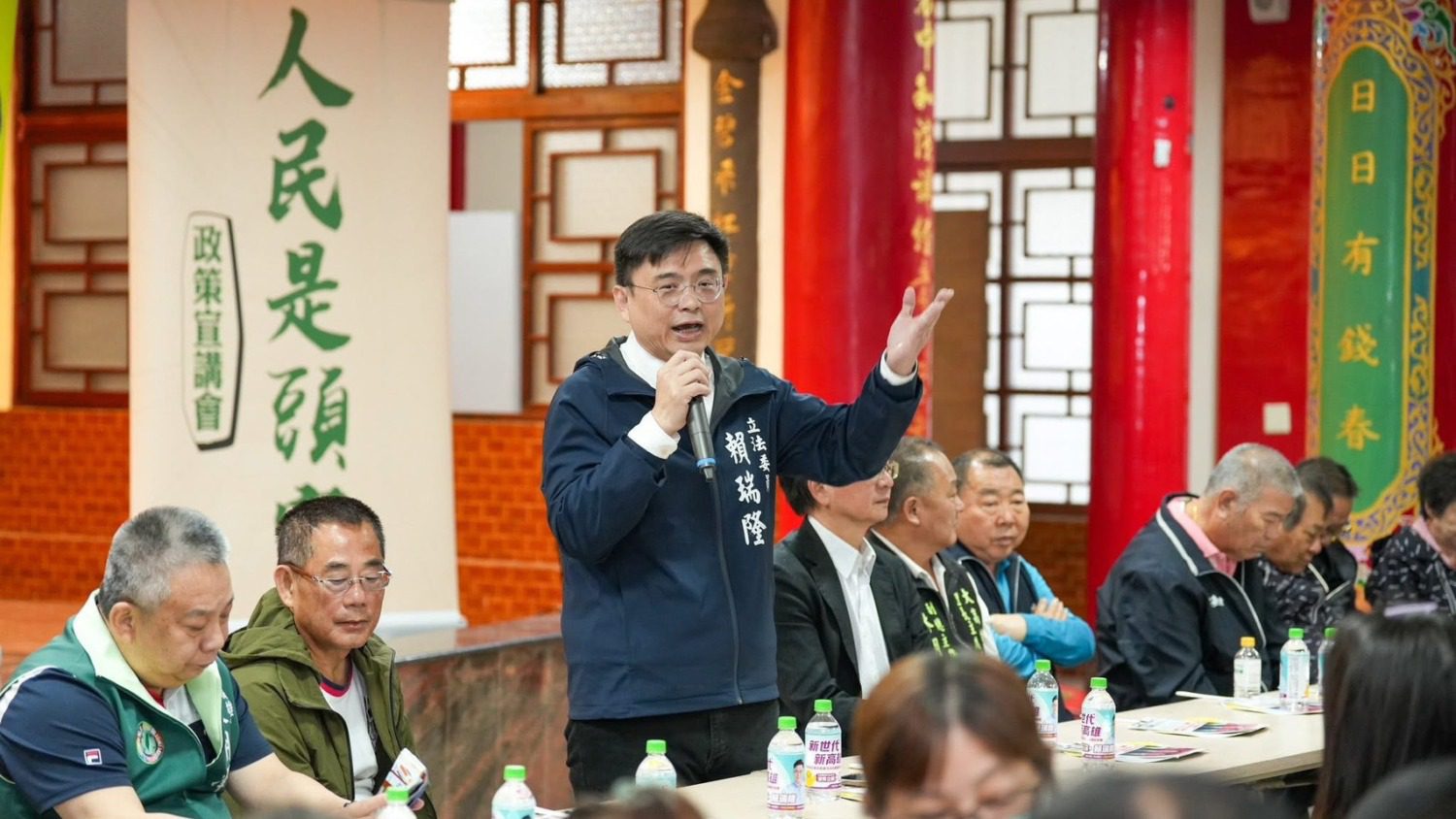 挺罷免、護民主、拚建設 賴瑞隆茄萣宣講會500人力挺 挺罷免、護民主、拚建設 賴瑞隆茄萣宣講會500人力挺