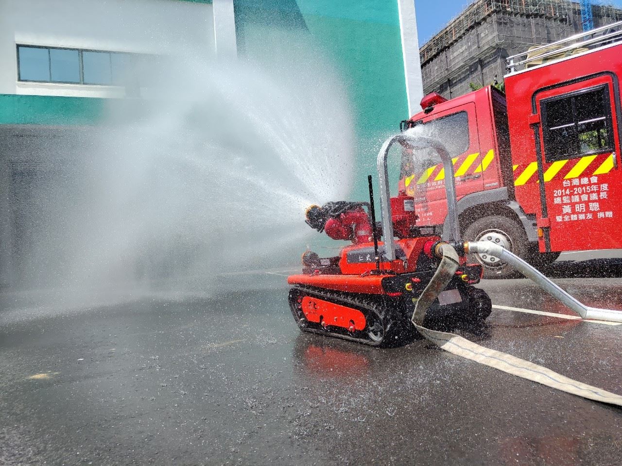 科技園區強化消防整備  陳其邁指示增購救災裝備提升效能