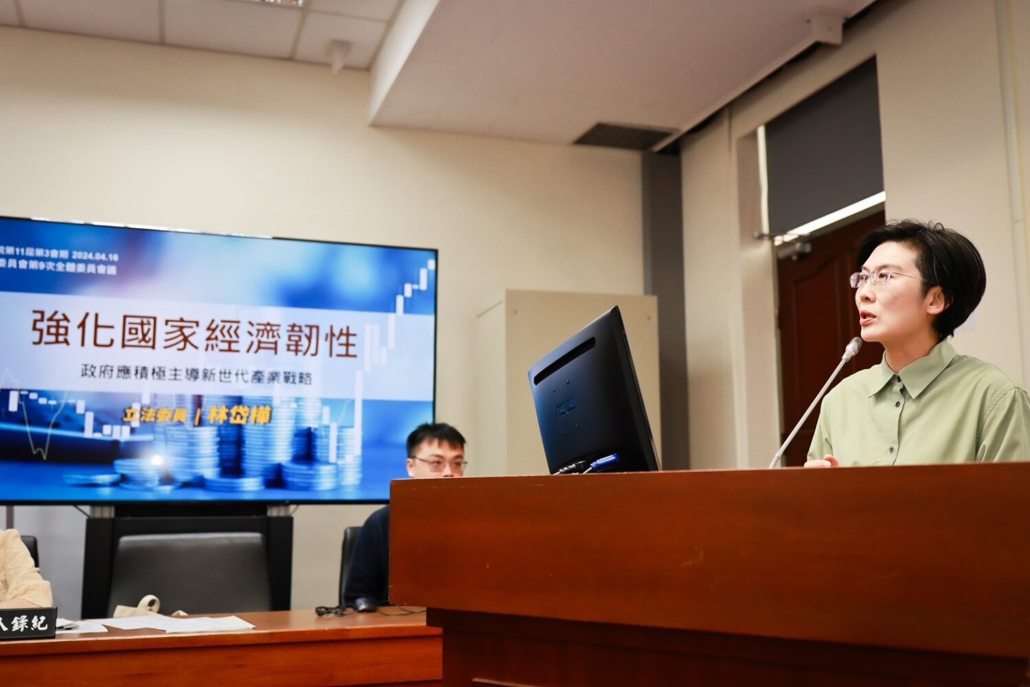 林岱樺出關稅解方：國際GS1標準預防洗產地，建立台灣下一個護國護國神山