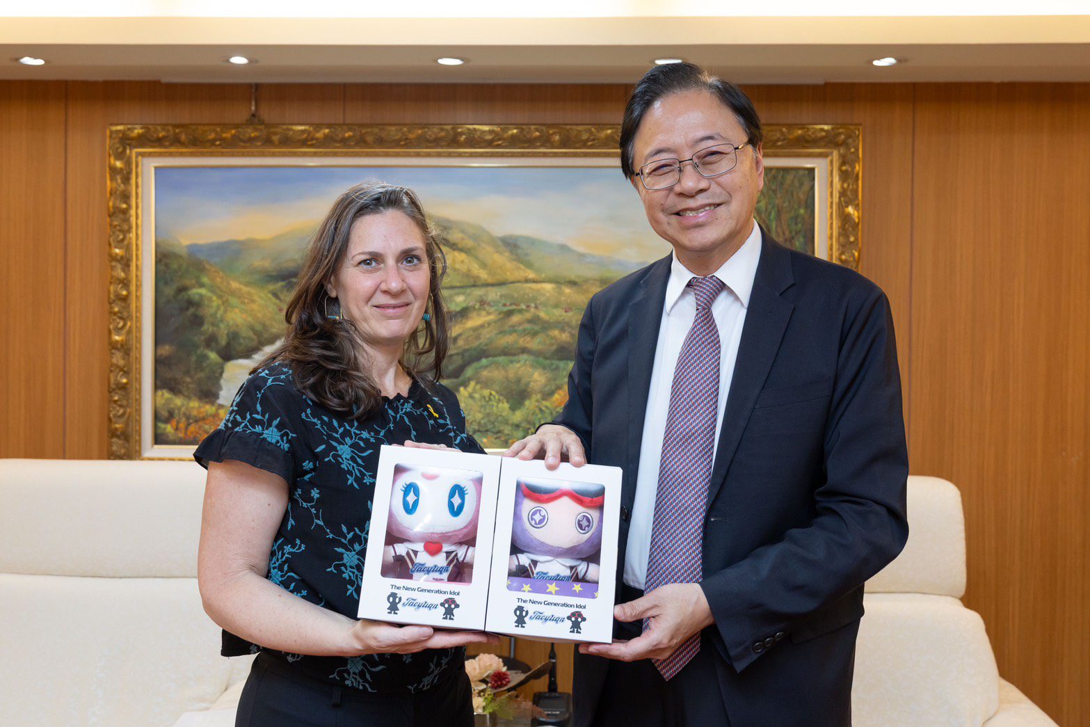 張善政與駐台北以色列代表會面 盼開創更多合作可能