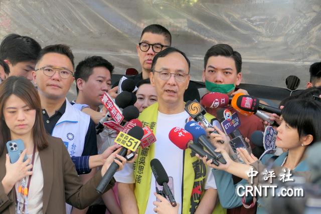 遭批評出來太晚 朱立倫:團結分進合擊 遭批評出來太晚 朱立倫:團結分進合擊