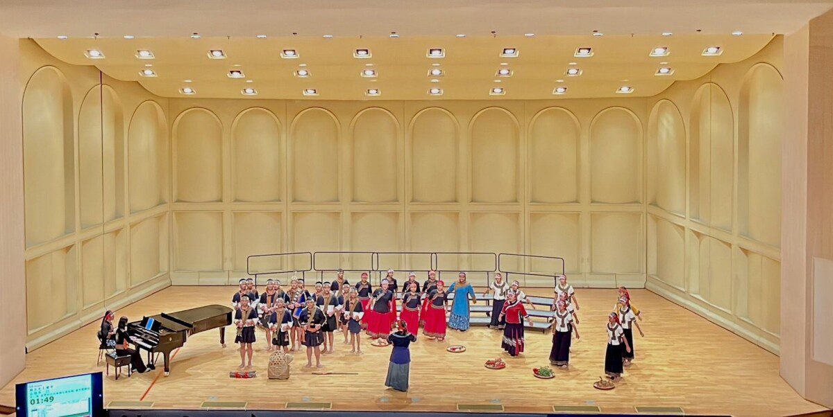 臺東縣大王國中「歌聲傳情、文化傳承」    CEDAS歌謠隊榮獲全國鄉土歌謠特優好成績