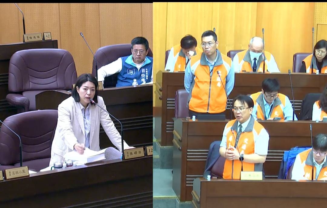 市議員張碩芳今（16）日提出三大交通友善建議 呼籲市府整合資源
