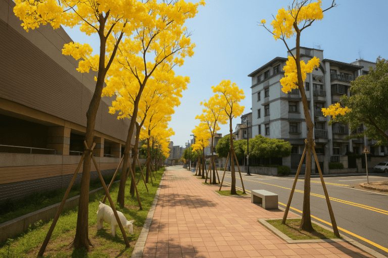 路樹乾坤大挪移 寶山打造主題特色生態步道 路樹乾坤大挪移 寶山打造主題特色生態步道