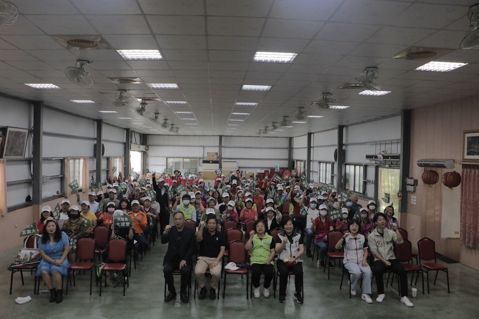 民進黨「人民是頭家」觀音開講 桃園市黨部籲民眾繼續拉連署書