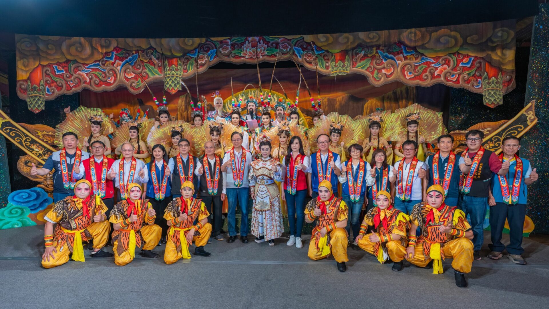 桃園大樹林天后宮迎媽祖聖誕 明華園演出《薛丁山傳奇》展文化底蘊 桃園大樹林天后宮迎媽祖聖誕 明華園演出《薛丁山傳奇》展文化底蘊