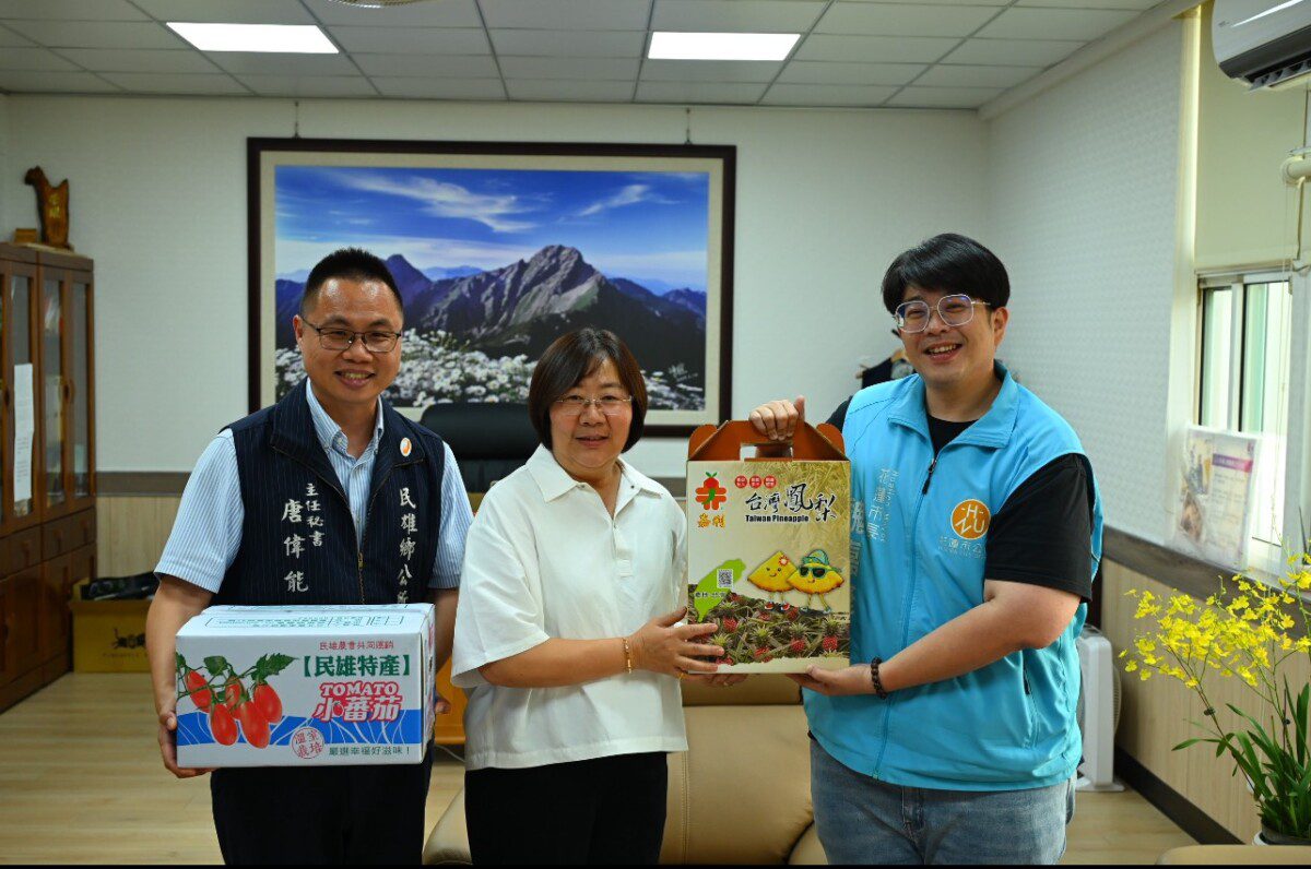 花蓮市長魏嘉彥力邀民雄鄉長林于玲城市觀光交流 花蓮市長魏嘉彥力邀民雄鄉長林于玲城市觀光交流