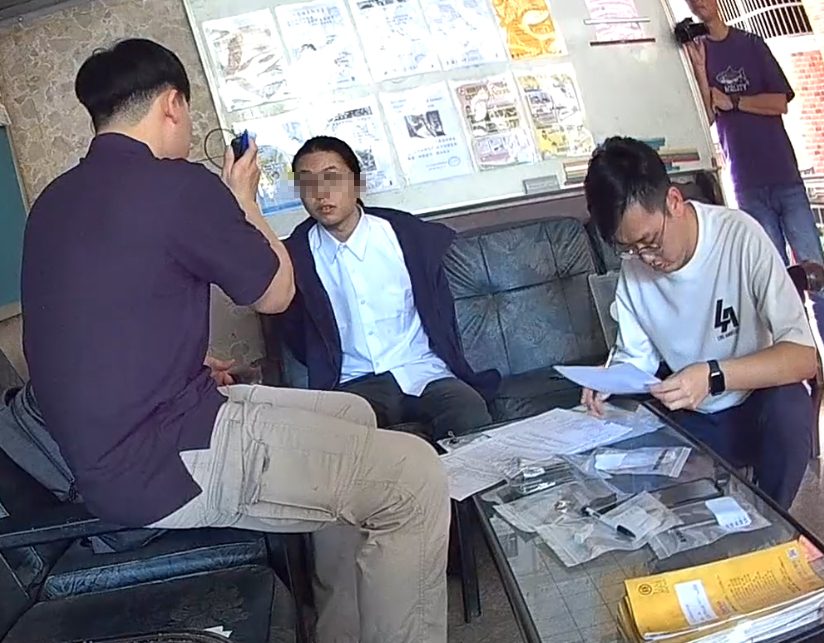 中市大雅警分局逮長髮文青車手 為保長髮全招了