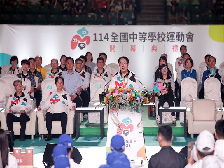 114年全中運開幕　展現台南熱情活力
