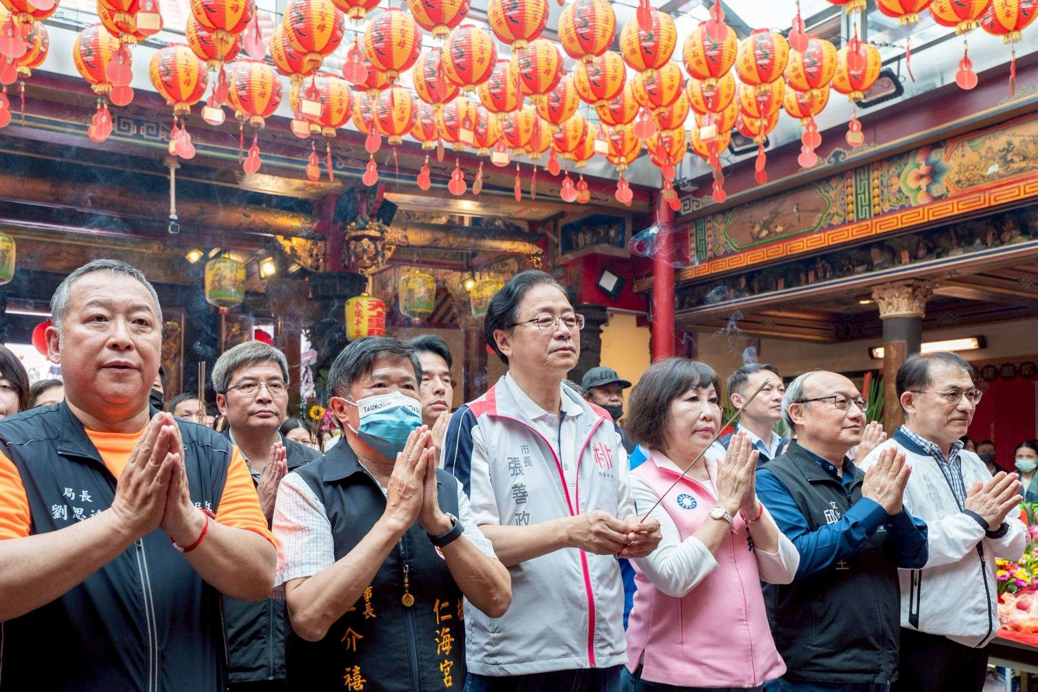 媽祖聖誕不忘行善!桃園宮廟捐物資支援弱勢 張善政感謝送暖 媽祖聖誕不忘行善!桃園宮廟捐物資支援弱勢 張善政感謝送暖