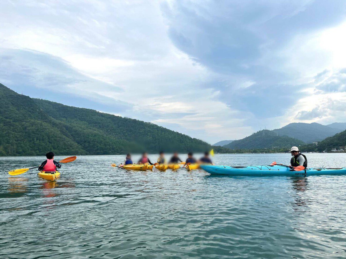 嚮光之路~從湖面看見世界不同的光景 青少年獨木舟體驗營
