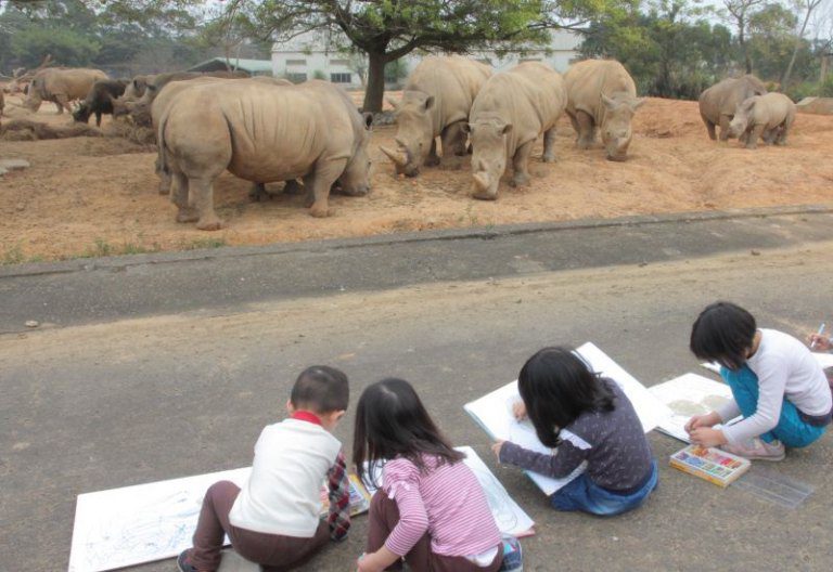 親子限定!六福村「畫犀世界」動物寫生比賽開跑 白犀牛當模特!六福村親子寫生比賽開放報名 畫完還能免費玩整天! 親子限定!六福村「畫犀世界」動物寫生比賽開跑 白犀牛當模特!六福村親子寫生比賽開放報名 畫完還能免費玩整天!