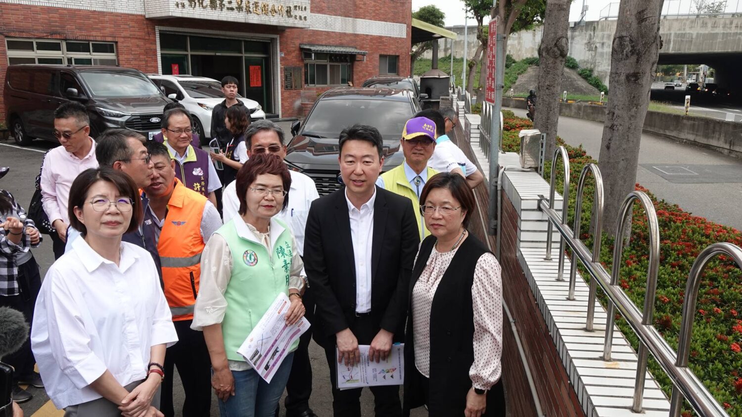 立院交通委員會考察彰化建設　聚焦彰化交流道壅塞改善