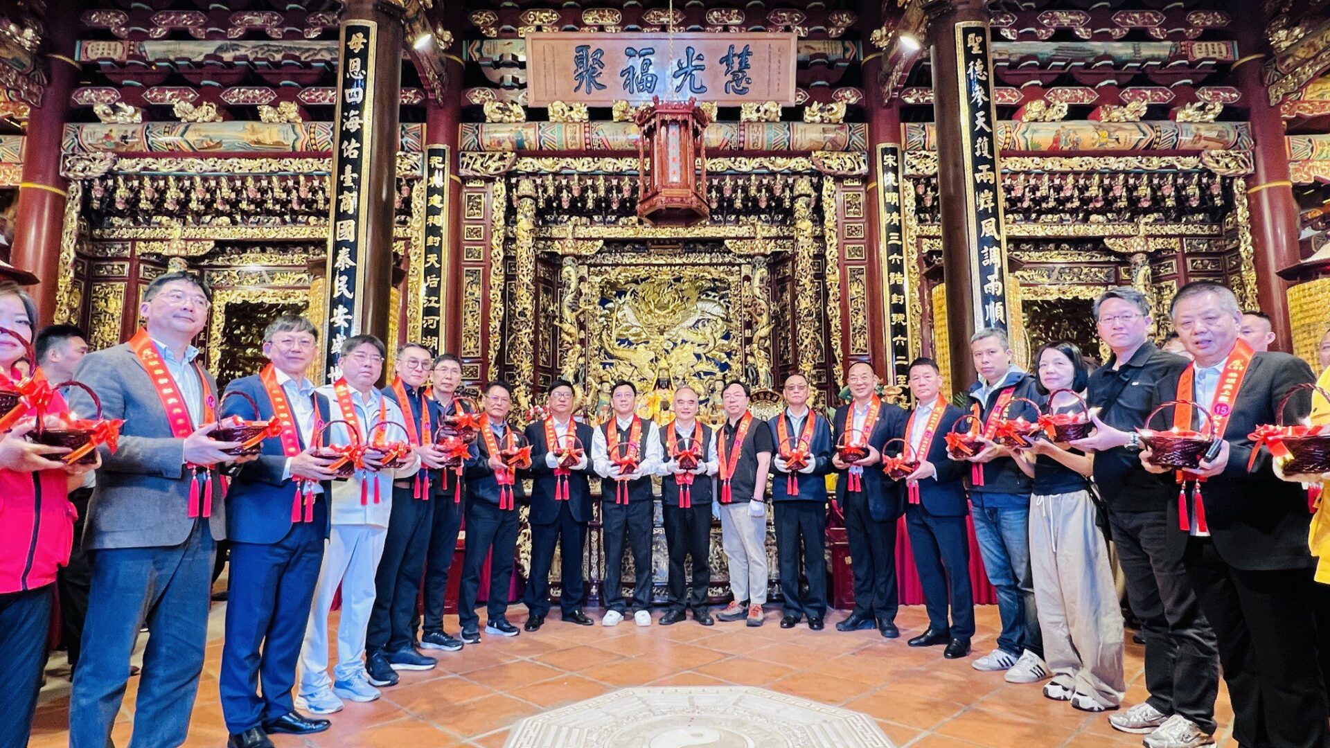 昆山慧聚天后宮恭祝天上聖母1065周年誕辰活動　為兩岸同胞與善信祈福