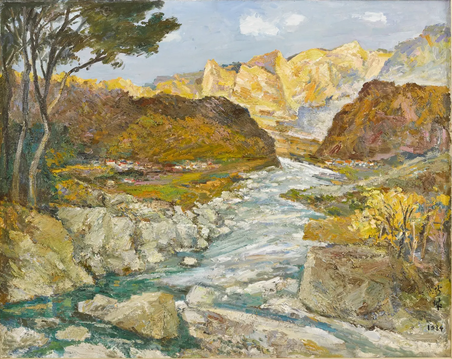 中美館重點藏品搶先看  葉火城火炎山下將於開館展亮相