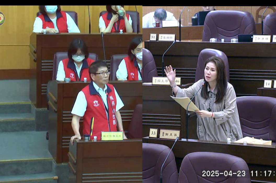 市議員謝美英質詢指出 囤房稅2.0上路之後 地方稅務局應顧及民眾權益 設法降低民怨 市議員謝美英質詢指出 囤房稅2.0上路之後 地方稅務局應顧及民眾權益 設法降低民怨