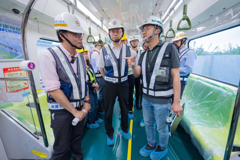 桃園捷運綠線7月啟動主線動態測試　張善政市長期勉團隊全力衝刺