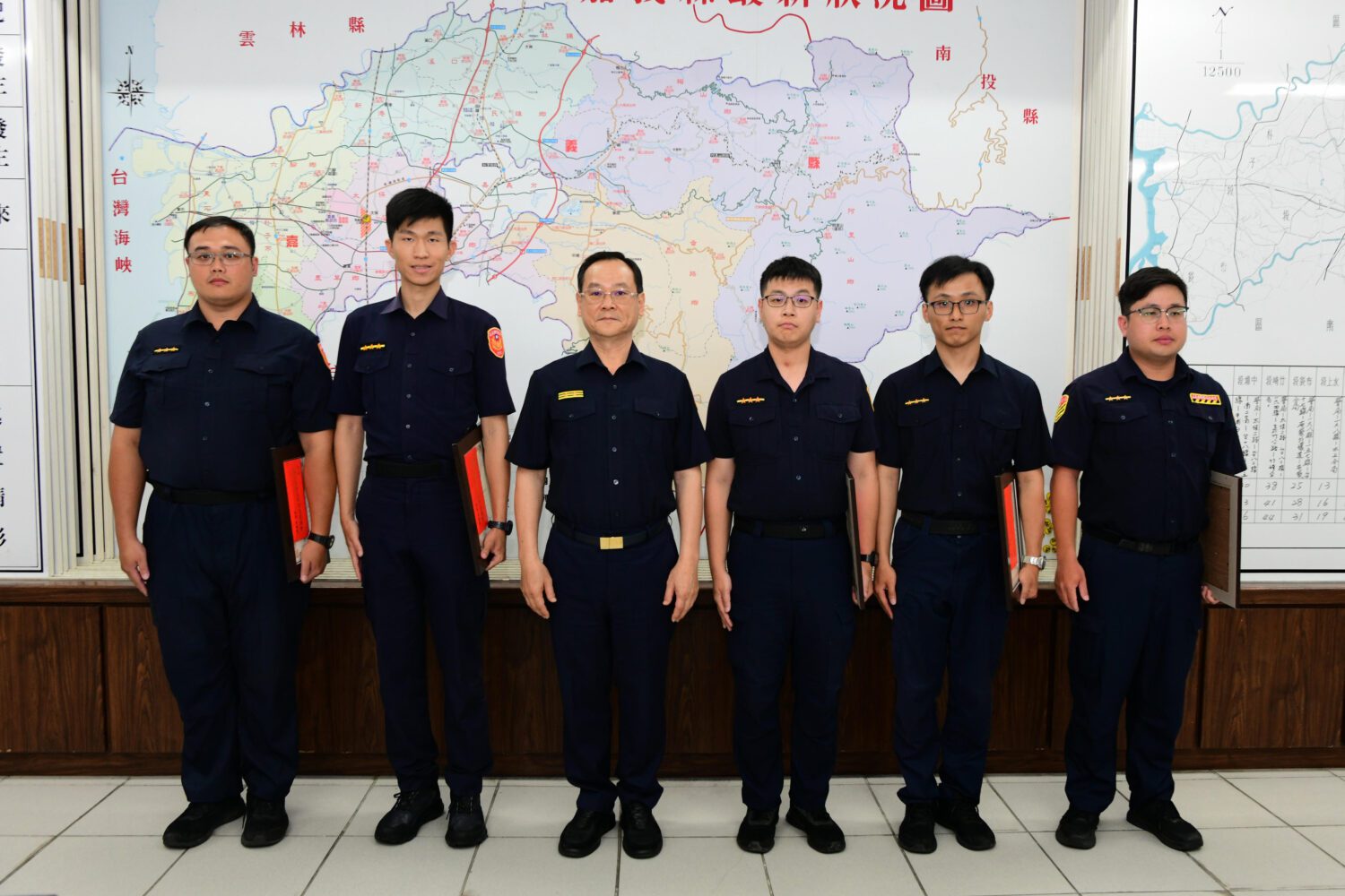 嘉縣警局表揚績優員警 展現為民服務精神