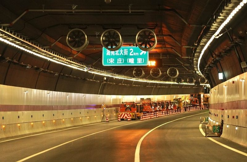 北京東六環全新貫通 華北最長城市隧道節地又環保 北京東六環全新貫通 華北最長城市隧道節地又環保