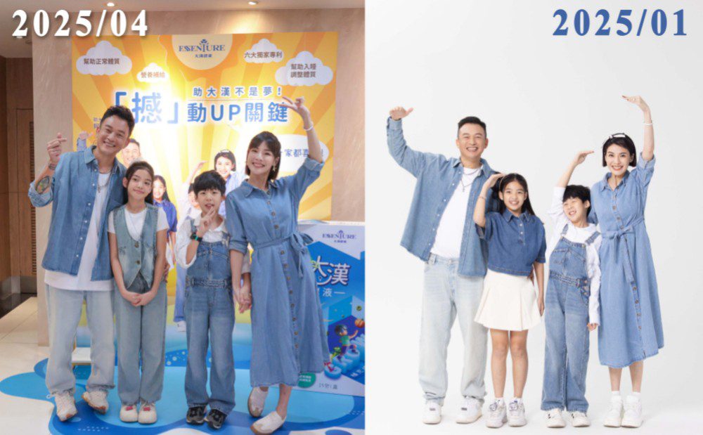 徐小可分享育兒日常 驚呼孩子成長神速！攜手阿Ben化身一日店長推廣均衡營養觀念