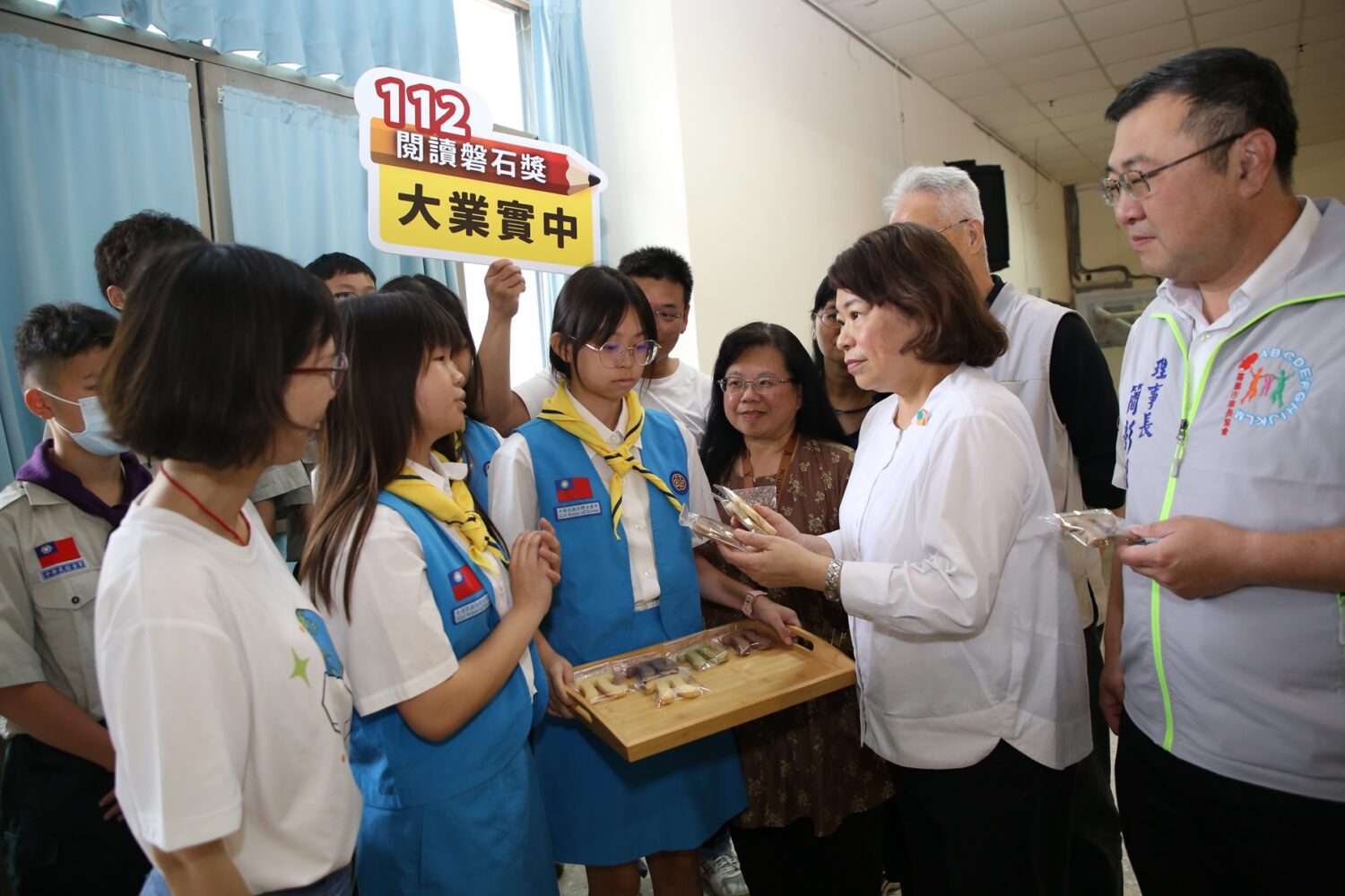 嘉市閱讀表揚展 現場溫馨展創作能量 嘉市閱讀表揚展 現場溫馨展創作能量