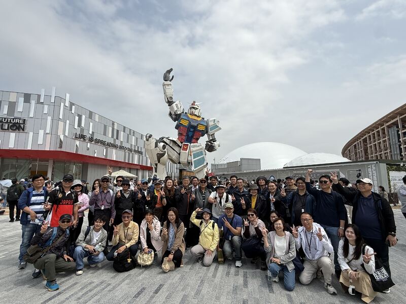 應大阪府建築士事務所協會之邀 市府赴萬國博覽會產官學交流