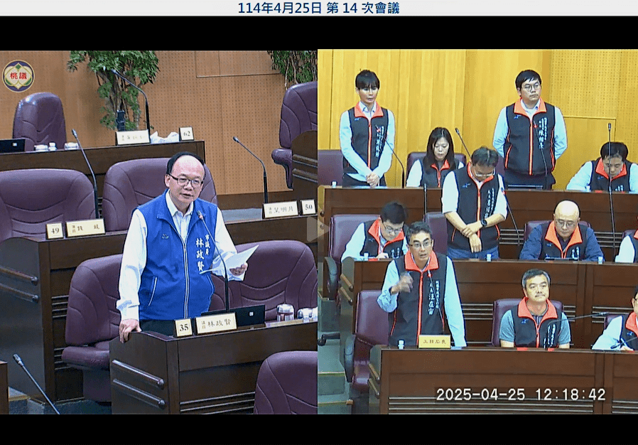 桃園市議會工務局工作報告 林政賢議員關注多項重大工程進度與人力問題 桃園市議會工務局工作報告 林政賢議員關注多項重大工程進度與人力問題