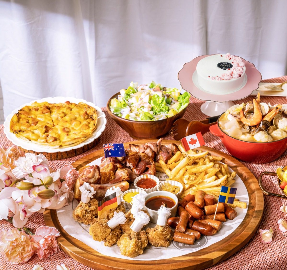 夢時代購物中心母親節優惠開跑 指定蛋糕15折起搶購中