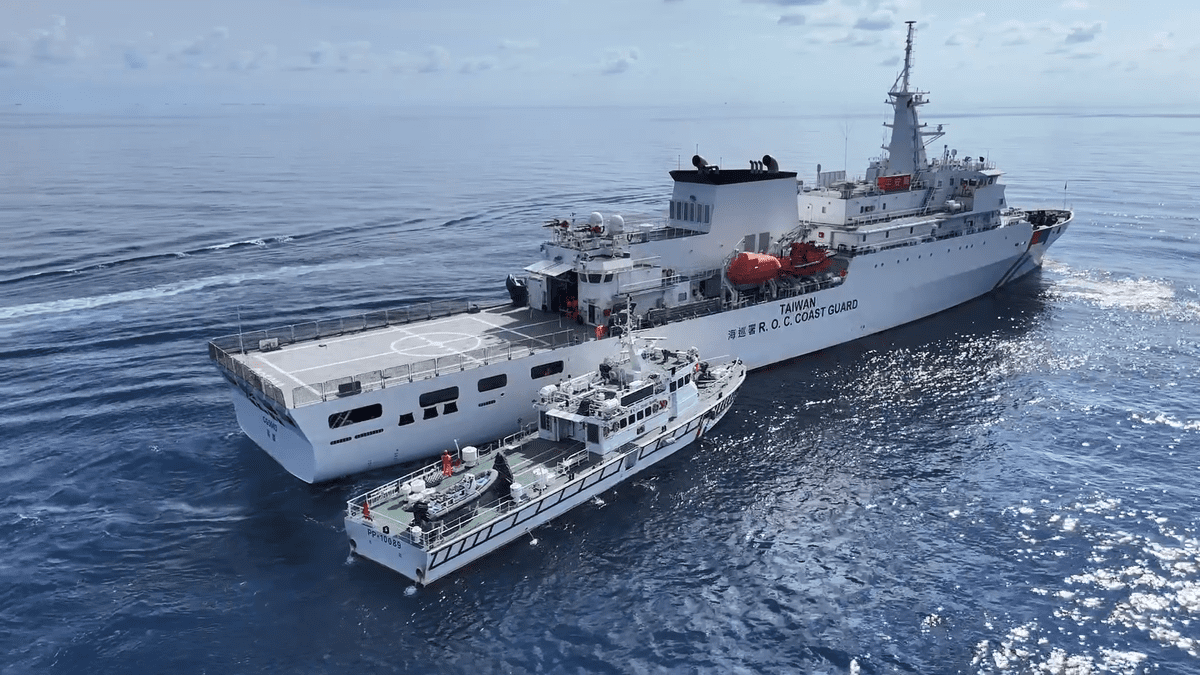 南沙太平島南援八號演練 落實人道救援無國界目標 南沙太平島南援八號演練 落實人道救援無國界目標