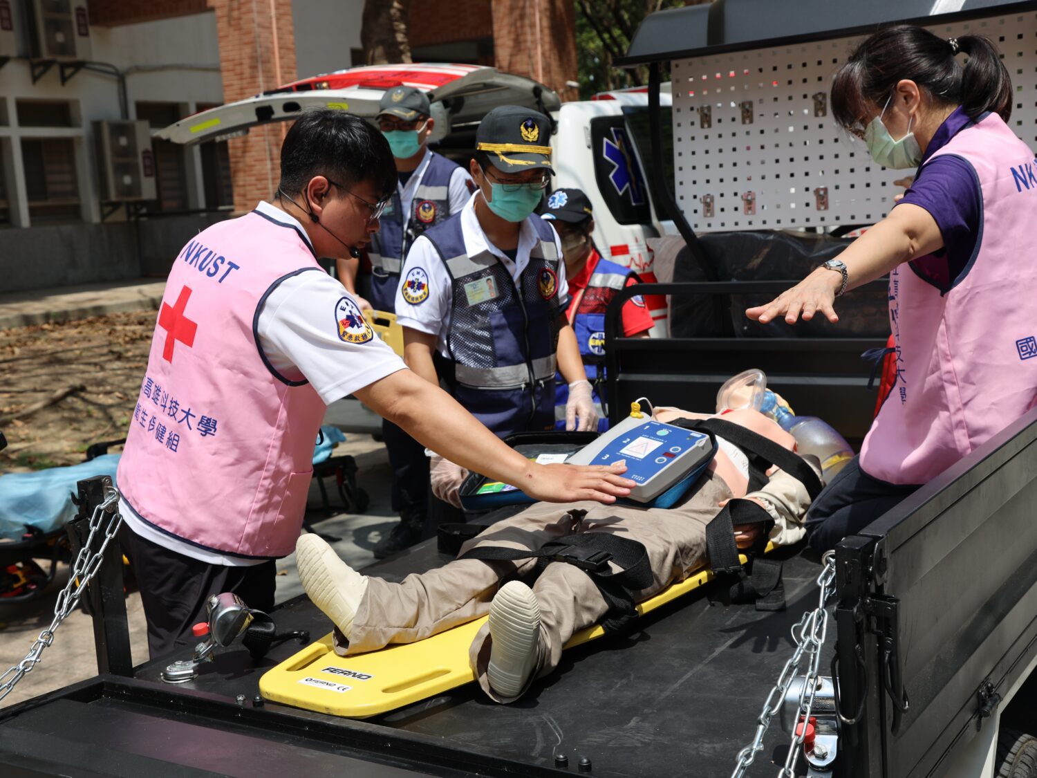 高科大輔導成立學生社團「微笑生命救護社」 提升校園緊急救護能力