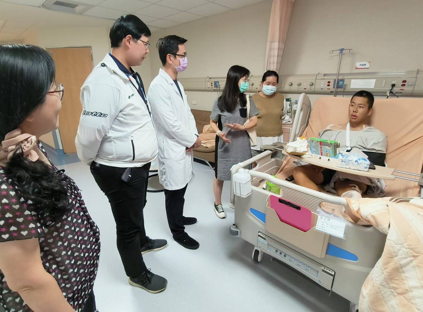 高醫岡山醫院協助全中運受傷選手順利完成手術