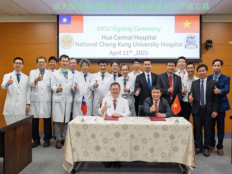 成醫與越南順化中央醫院簽署MOU　開拓骨科醫療新篇章