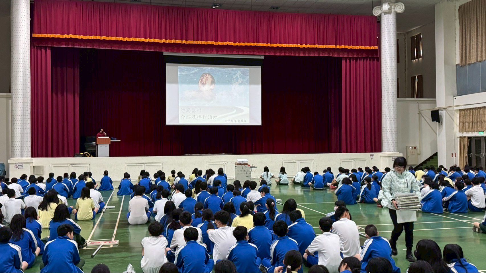 桃消高平分隊前進校園防溺宣導 提升學子自我保護意識