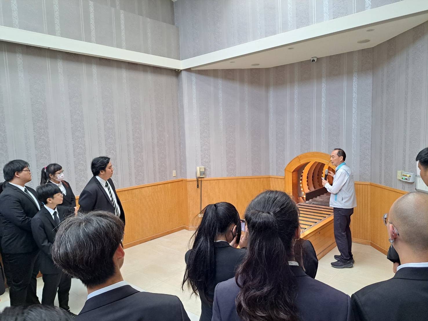 南華大學生死學系師生參訪竹市公有殯葬設施 汲取實務經驗增進視野 南華大學生死學系師生參訪竹市公有殯葬設施 汲取實務經驗增進視野