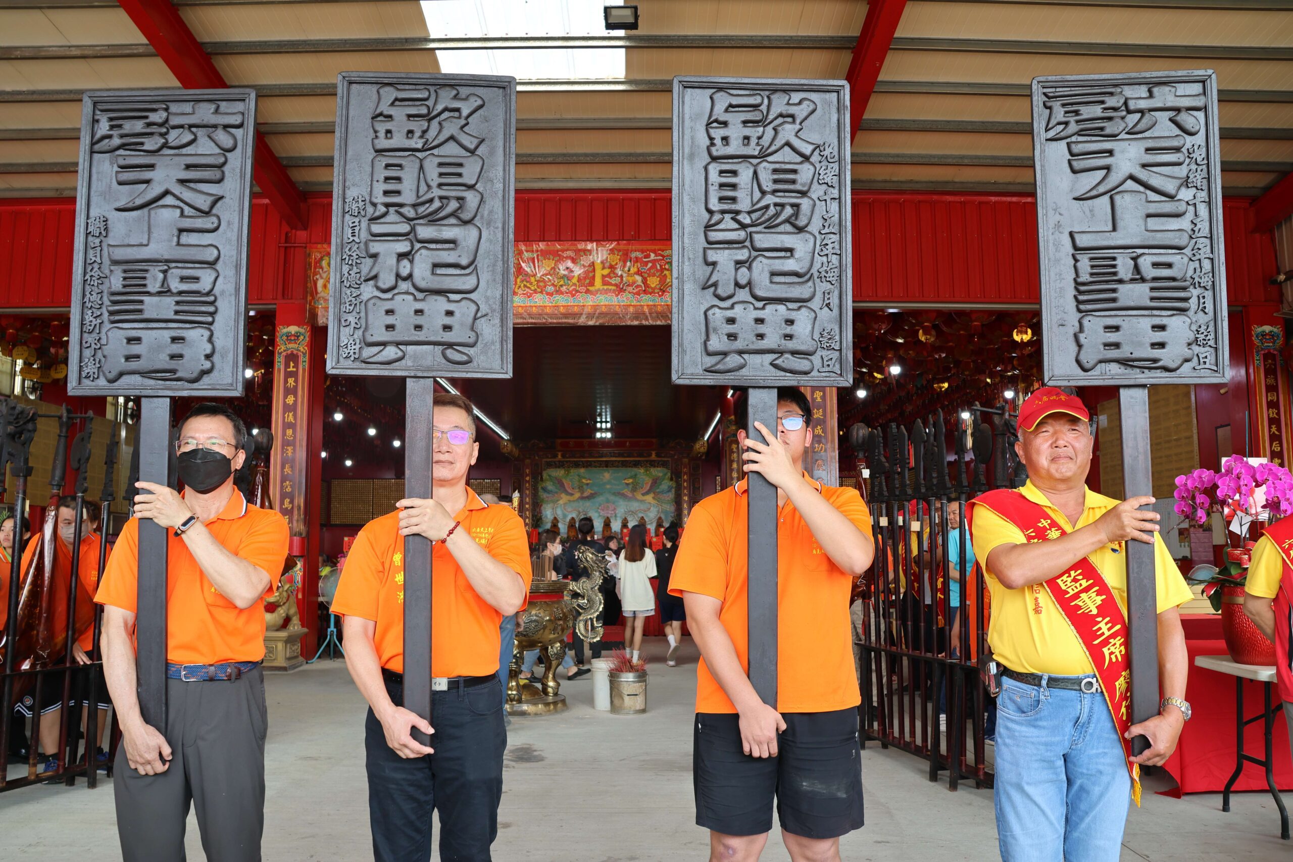 雲林六房天上聖母儀仗修復完成　張麗善主祭典禮祈求國泰民安