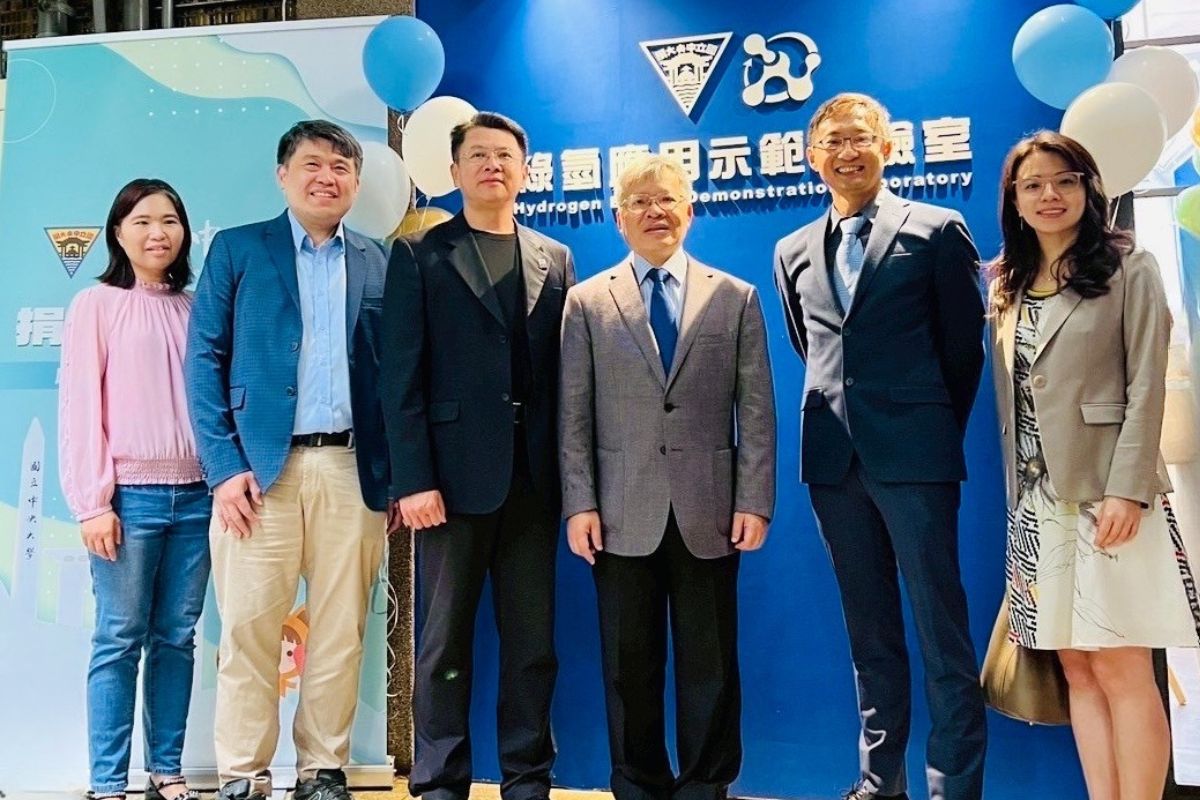 中央大學與鑫鼎奈米合作 聚焦氫能關鍵技術
